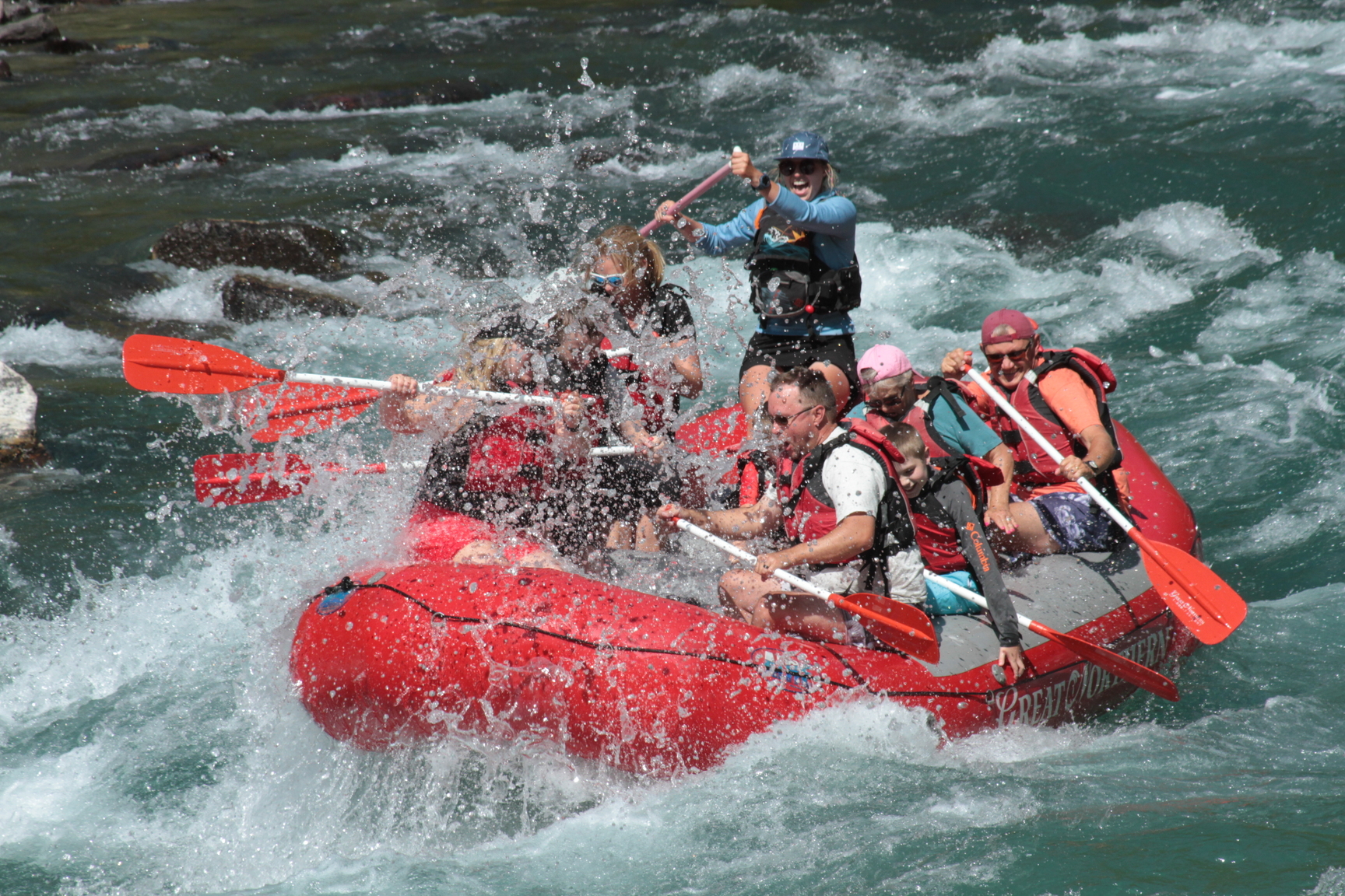 multi day rafting trips montana